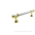 European high-end light luxury door handle white